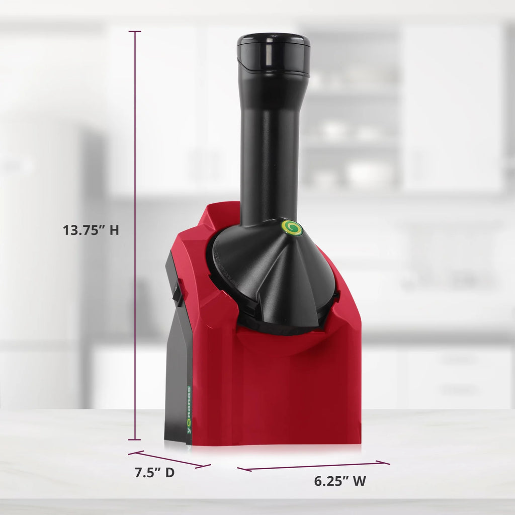 Red Frozen Fruit Dessert Maker with Recipe Book I11299