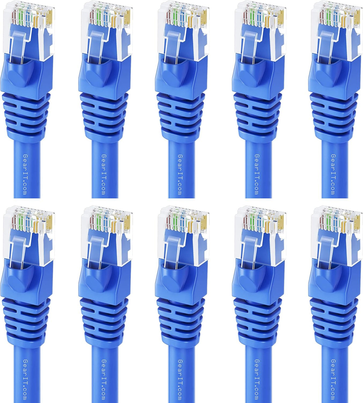 Cat5e Ethernet Patch Cable 3 Feet Blue Q13517