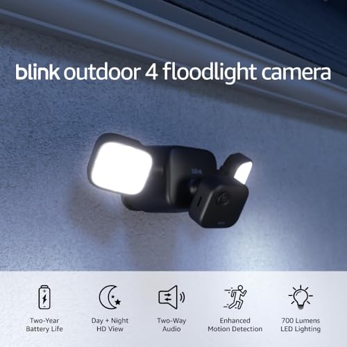 Outdoor 4 Floodlight Camera, 700 lumens, 1 camera system P45967