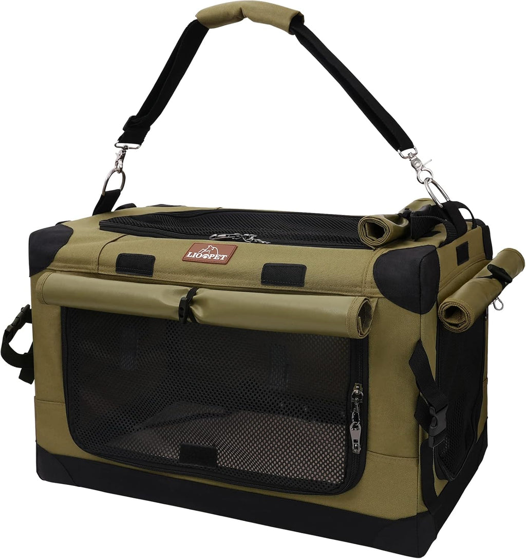 Portable Folding Soft Sided Pet Crate Carrier M813