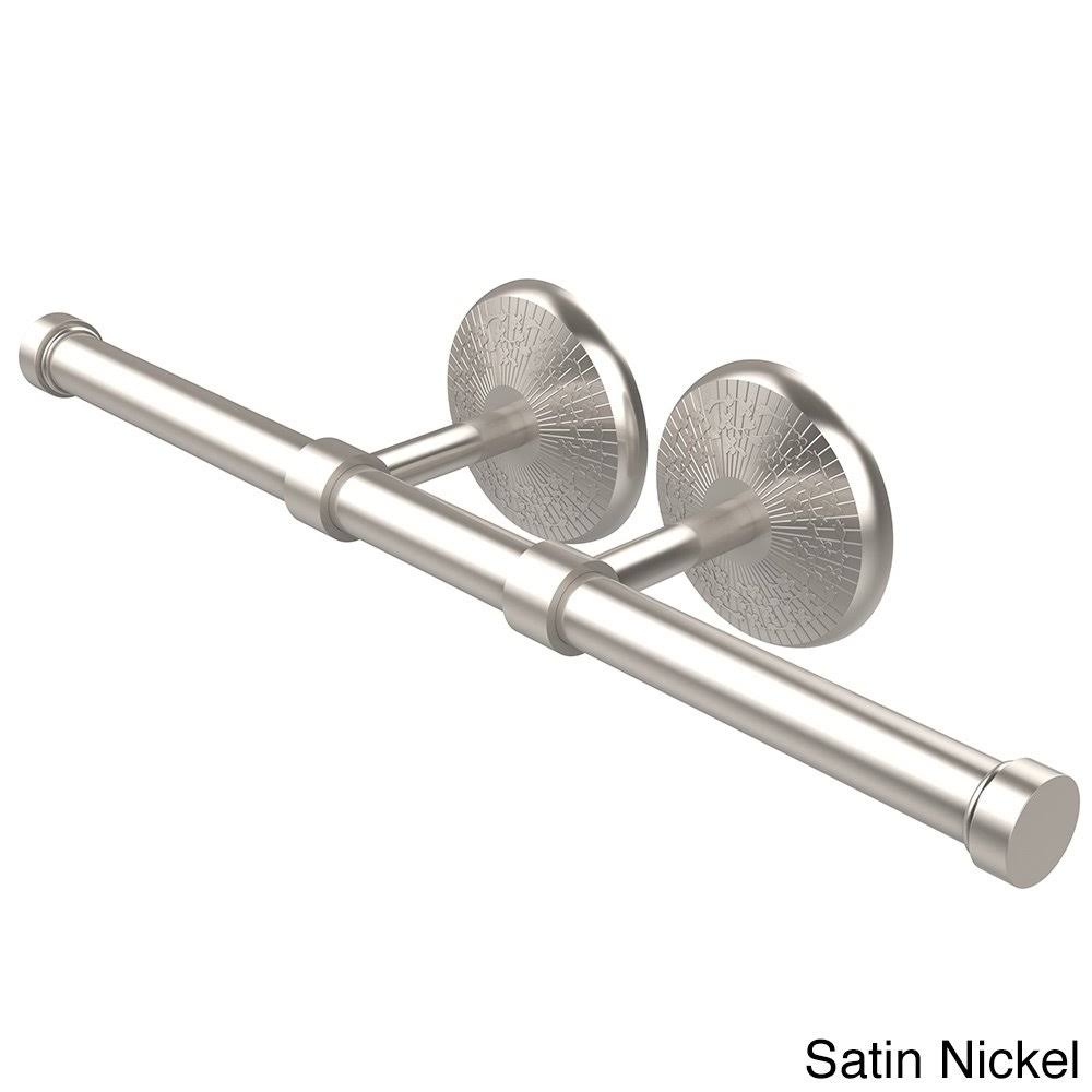 Oil Rubbed Bronze Double Roll Toilet Tissue Holder C41497