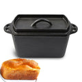 Cast Iron Bread Loaf Pan with Lid D2100