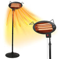 Patio Floor Electric Heater with 3 Heat Settings A97710