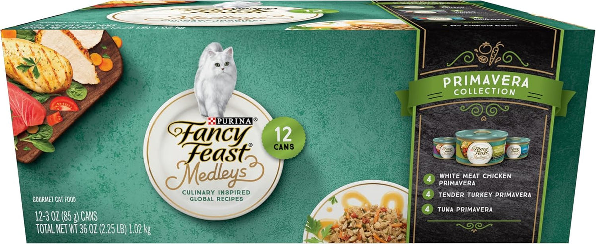 Wet Cat Food Variety Pack, 3 oz. Cans N50004