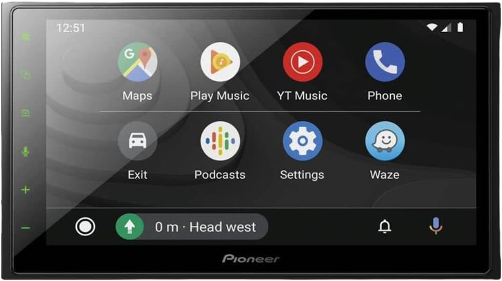 6.8" Digital Multimedia Receiver with Bluetooth and Backup Camera W43679