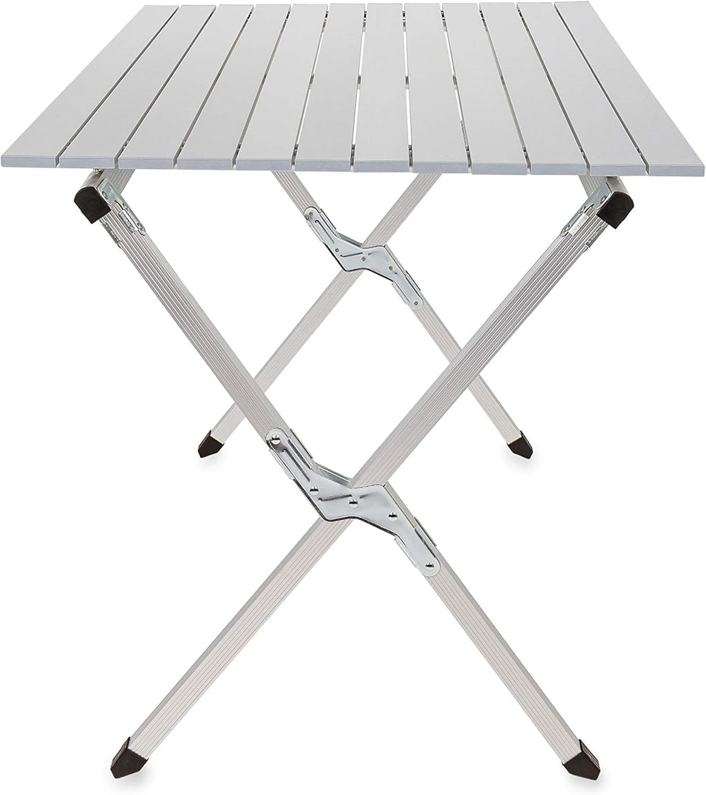 Aluminum Roll-Up Campsite Table with Carrying Bag A725572