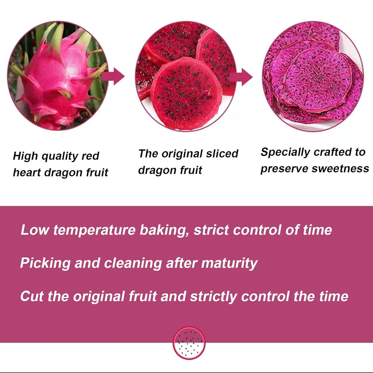 Dried Dragon Fruit Slices 200g C7283