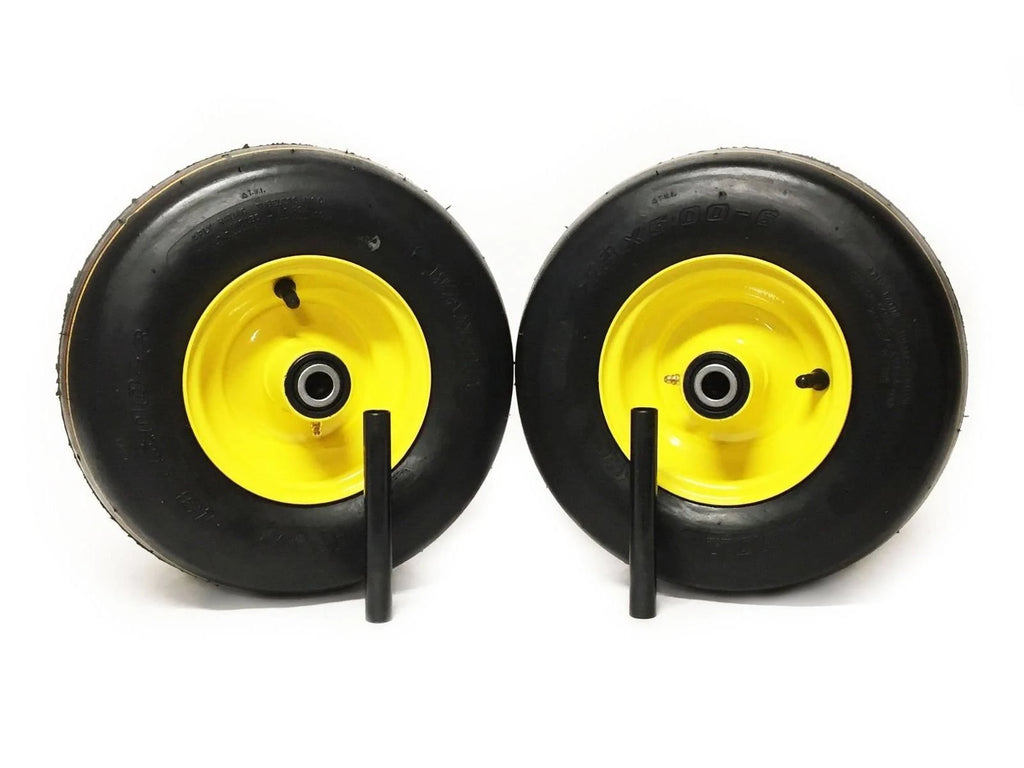 Pneumatic Wheel Assemblies 13x5.00-6 Yellow U8930
