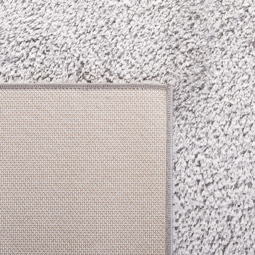 Light Grey 8' x 10' Shag Area Rug K2612