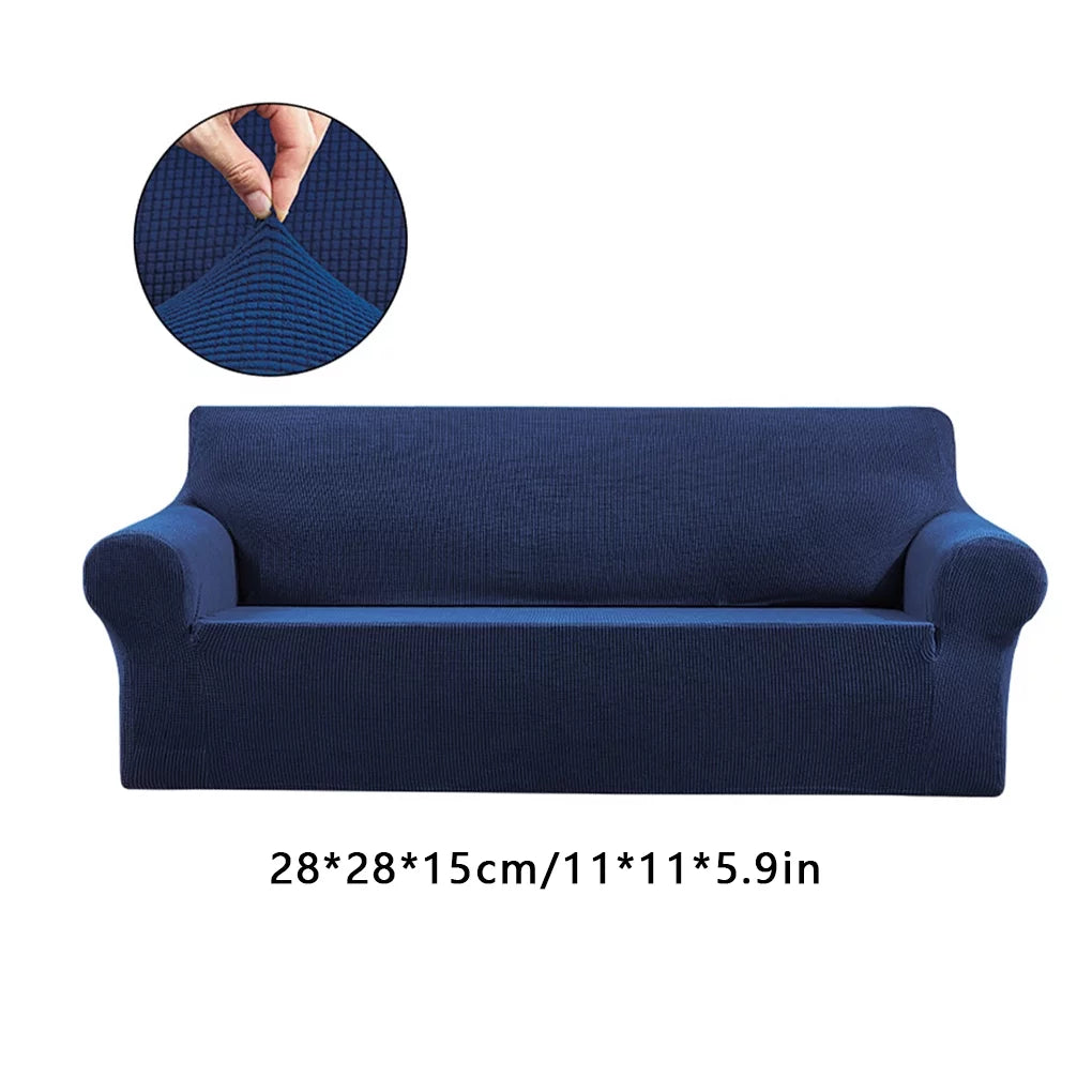Brown Stretch Sofa Slipcover D929414