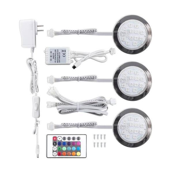 LED Under Cabinet Puck Light (Set of 3) Y115997
