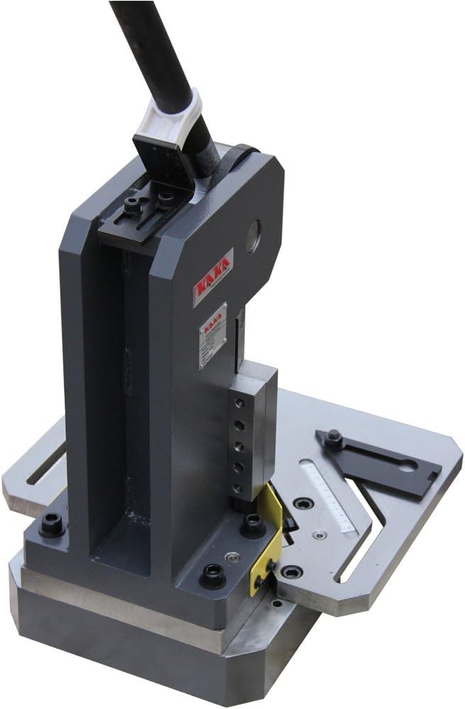 Heavy-Duty Metal Corner Notcher, 4x4" Blade, 11-Ga Mild Steel V5284