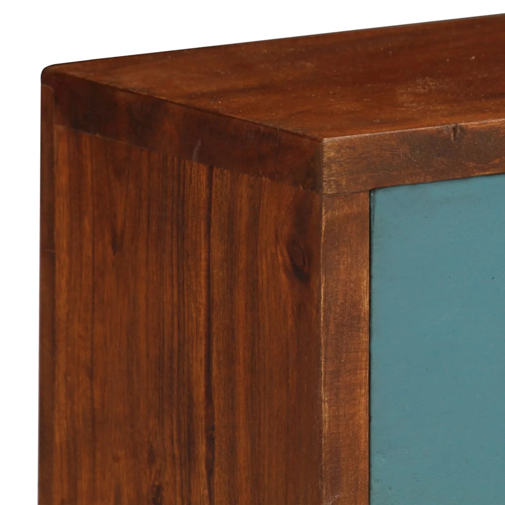 Acacia Wood Writing Desk with 4 Drawers L2095
