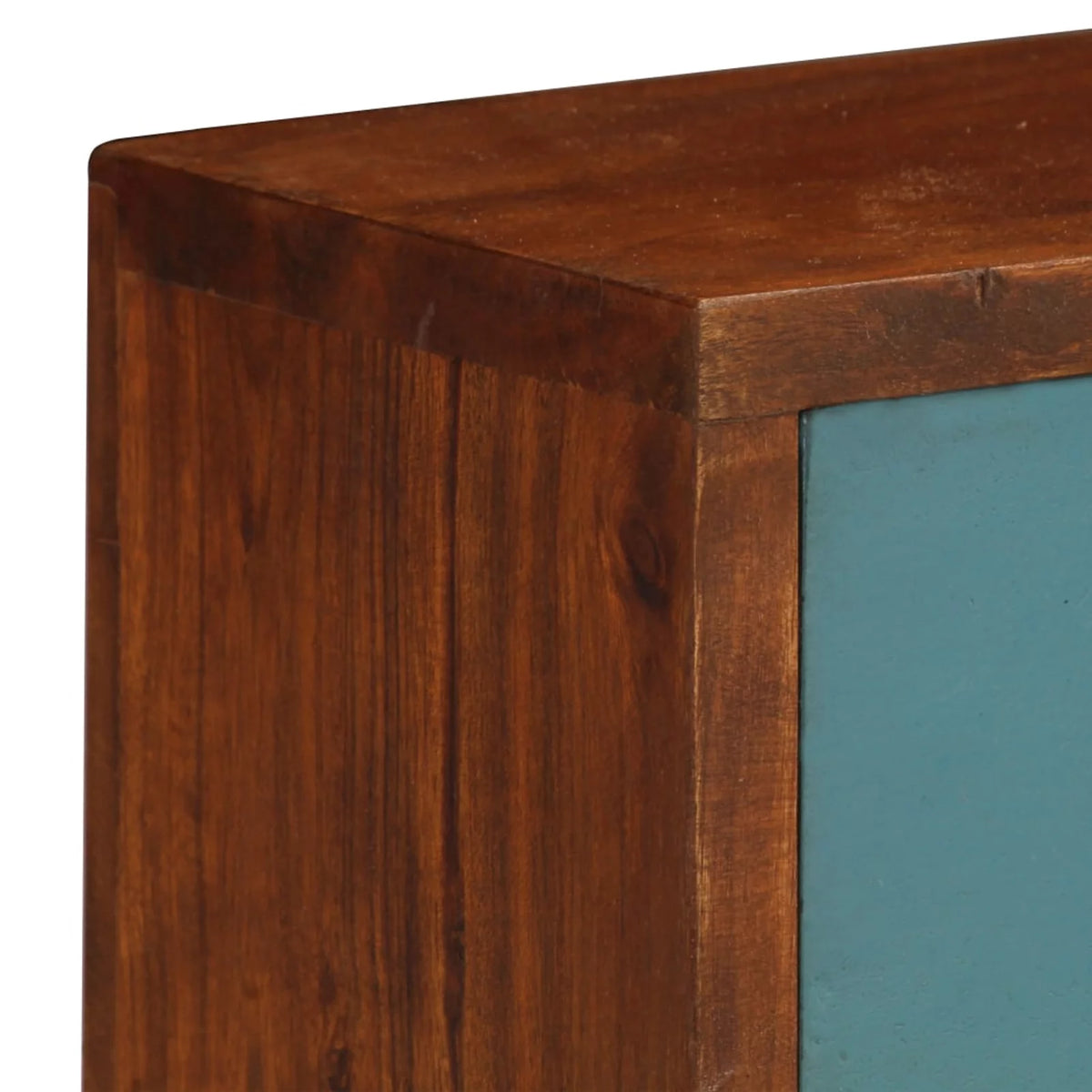 Acacia Wood Writing Desk with 4 Drawers L2095
