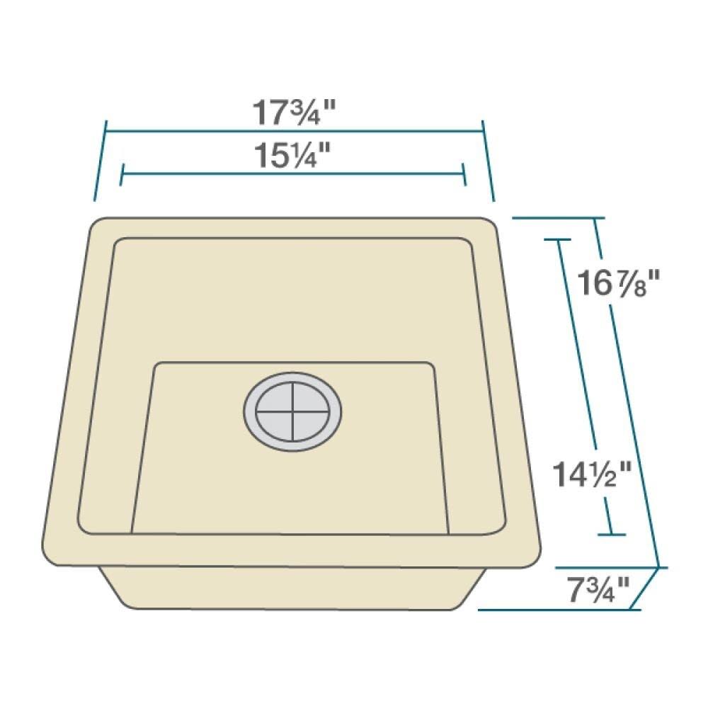 Beige Quartz Ensemble Basket Strainer T26251