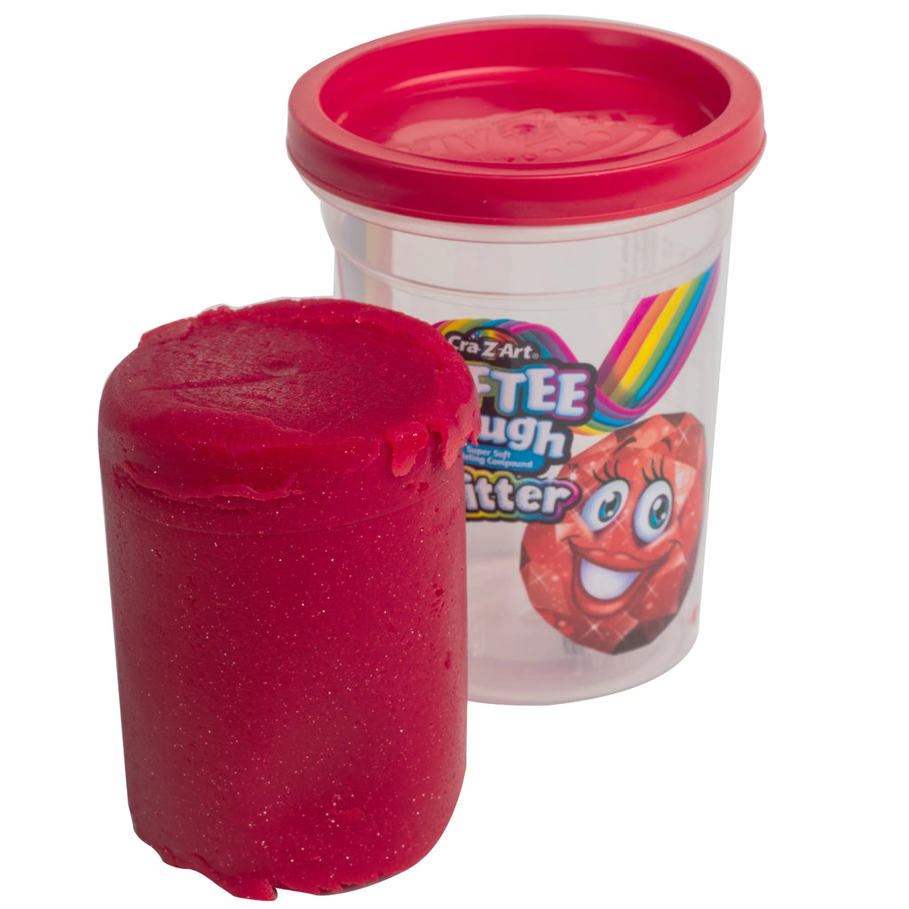 Scented Red Glitter Dough, 1 4oz Q8724