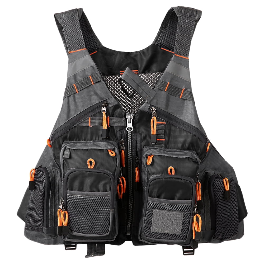 Breathable Mesh Multi Pocket Fishing Vest K4834