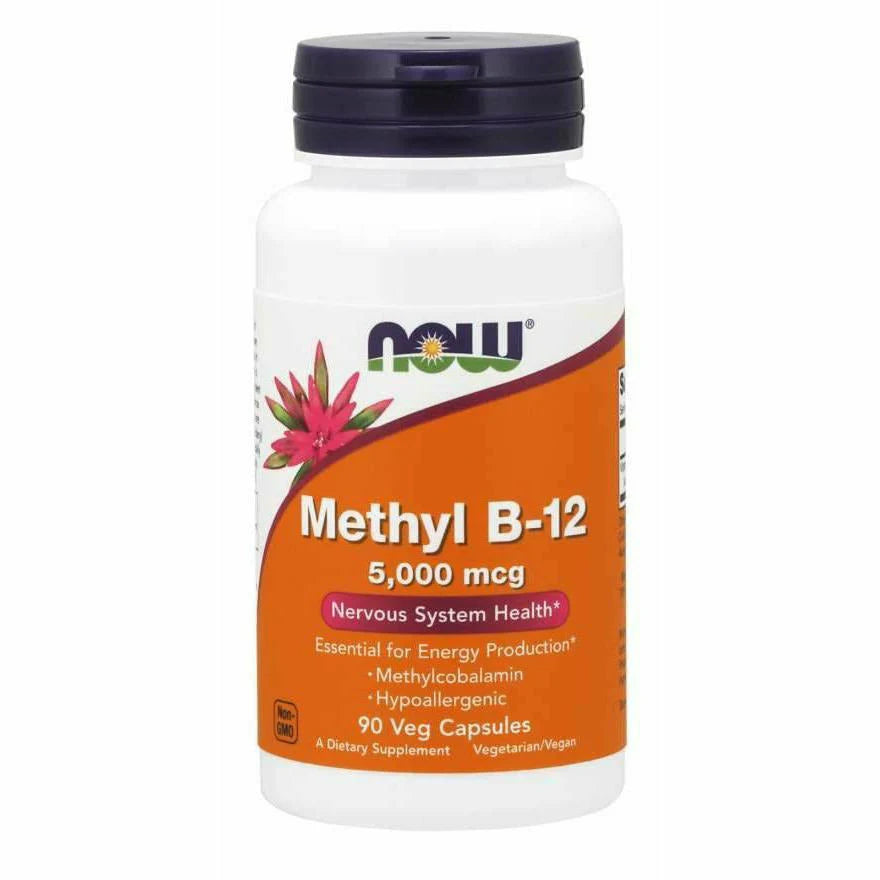 Methyl B-12 5,000 mcg 90 vegcaps J552369