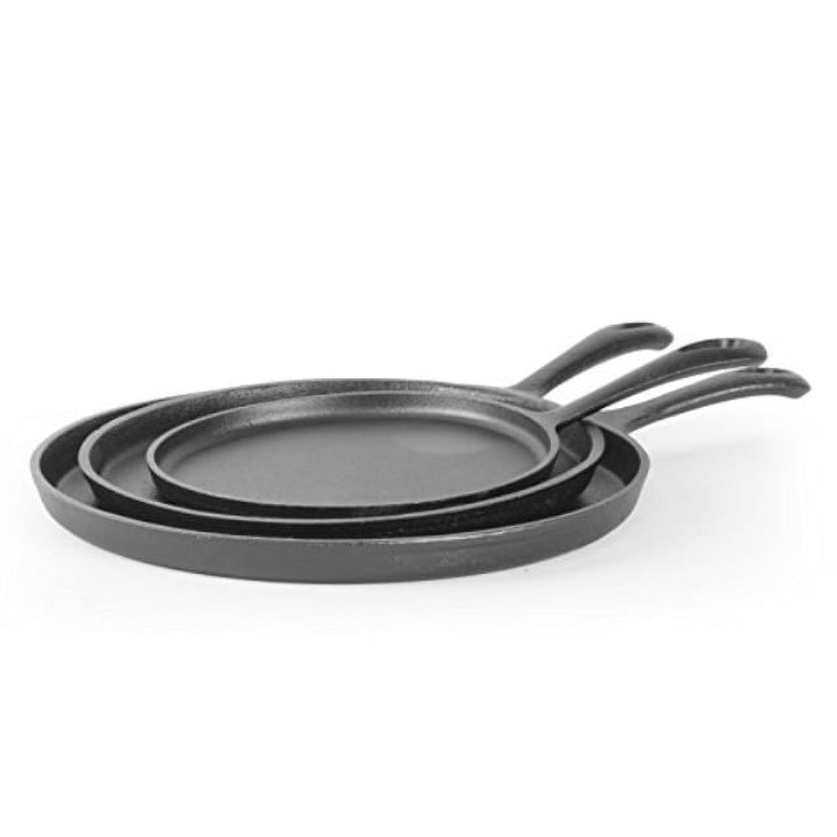 3-Piece Cast Iron Griddle Pan Set H11726