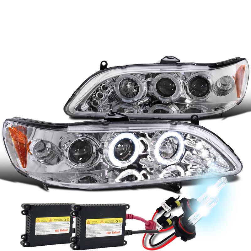 Dual Halo LED Projector Headlights I381