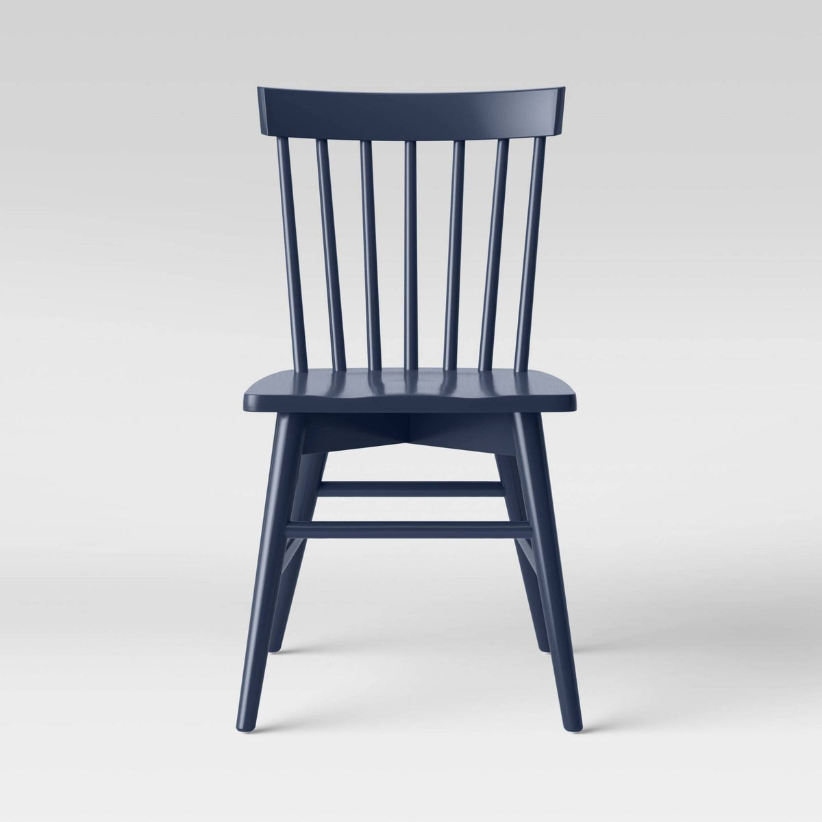Set of 2 Dark Blue Windsor Dining Chair S20071
