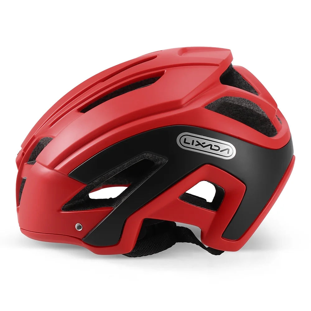 Lightweight Cycling Helmet with Detachable Visor, 16 Vents F7921