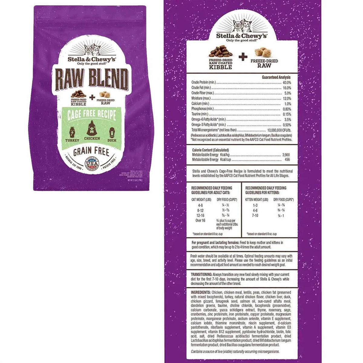 Cage-Free Recipe Dry Cat Food O6864