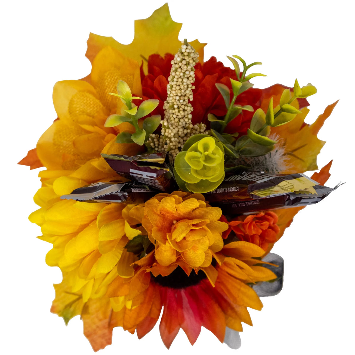 Miniature Fall Floral Candy Bouquet V3730