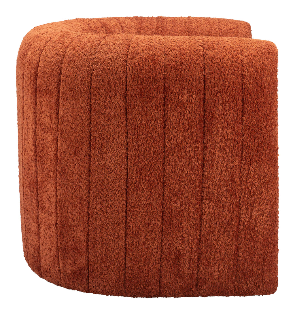 Burnt Orange Accent Chair T475347