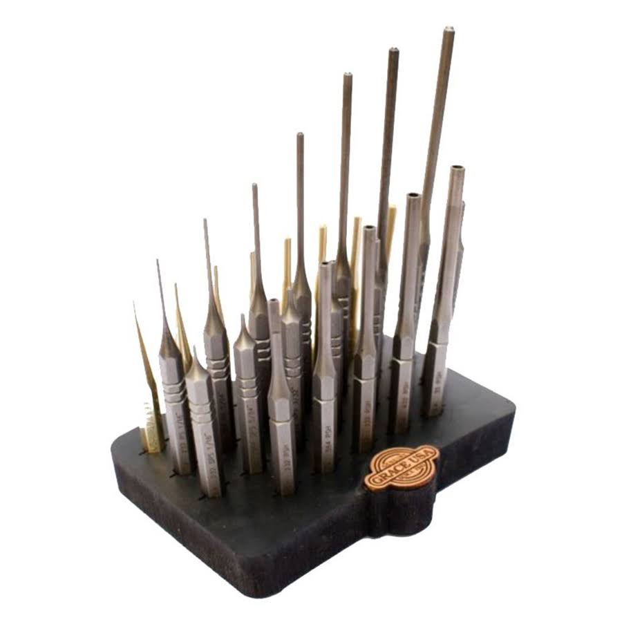 Steel-brass Roll Pin Punch Set 27pc N803
