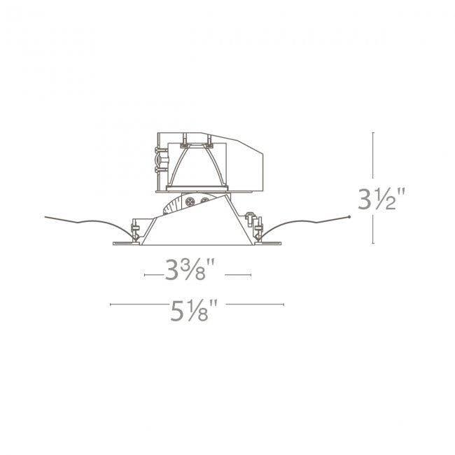 White Adjustable Trim LED Module H4011