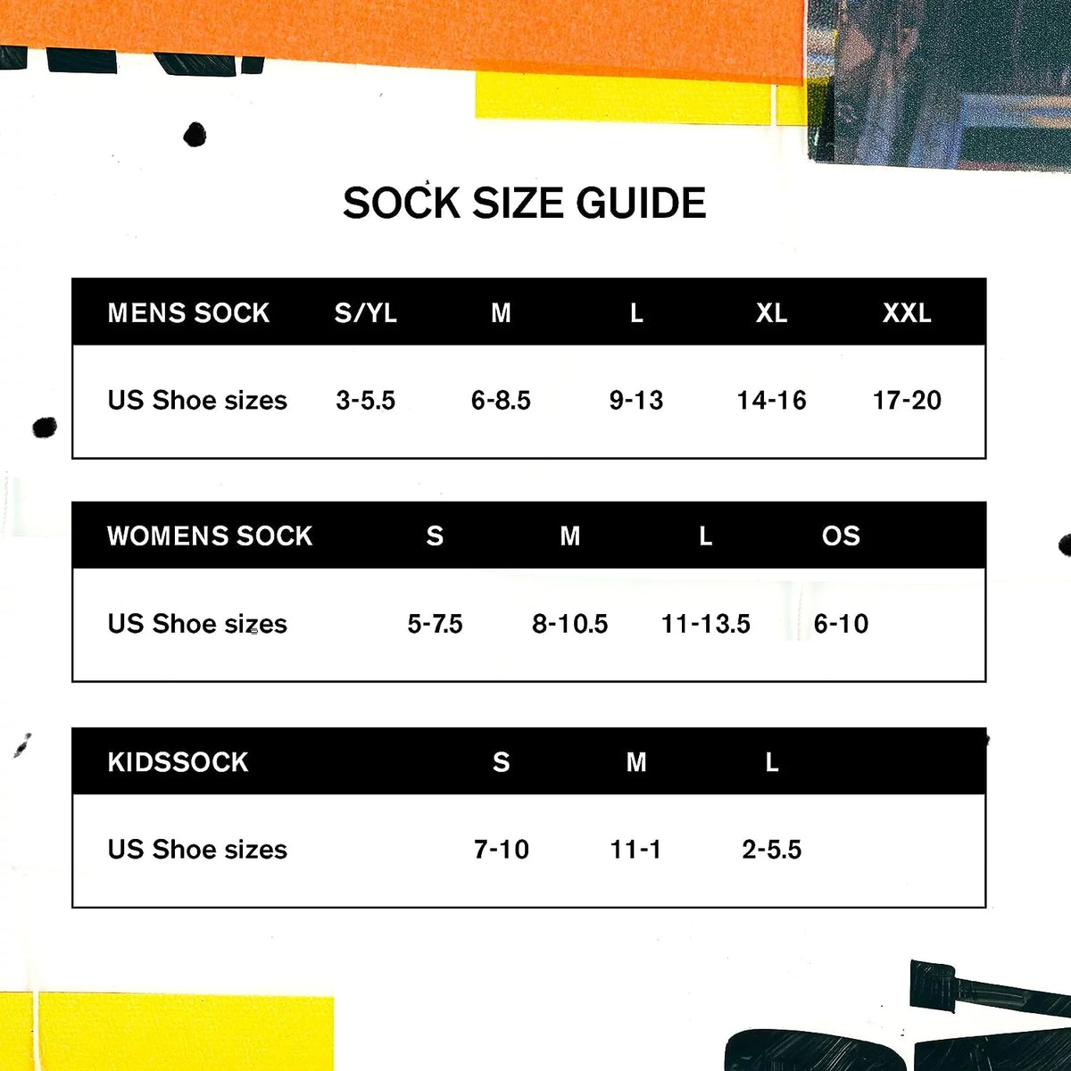 Men's Socks Size L A932