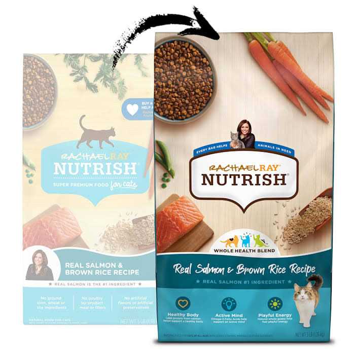 Salmon Brown Rice Recipe Dry Cat Food X811673