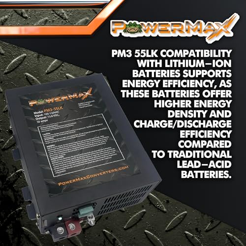 110 Volt to 12 Volt DC Power Converter 55 Amp D574267