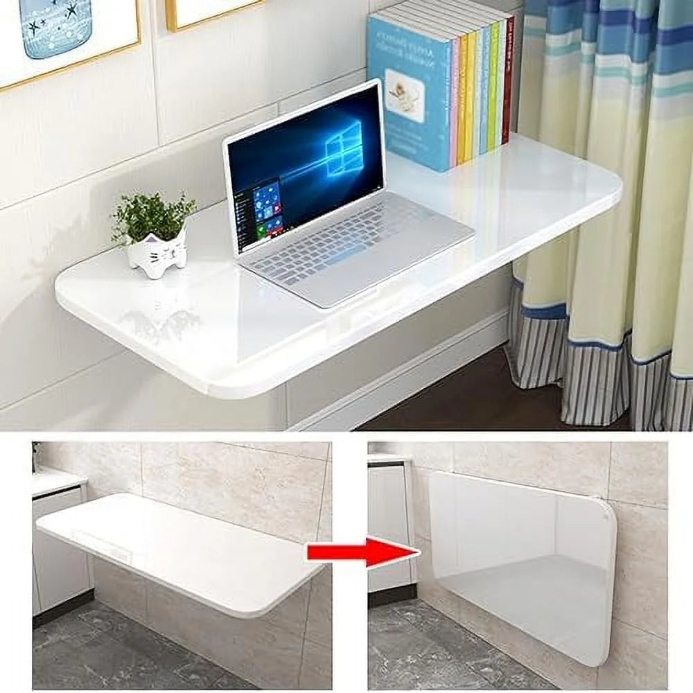 Folding Wall Mounted Wood Table Q1930