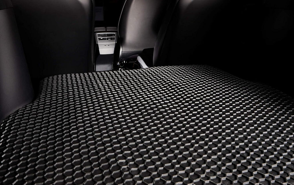 Black Rubber Cargo Mats V597