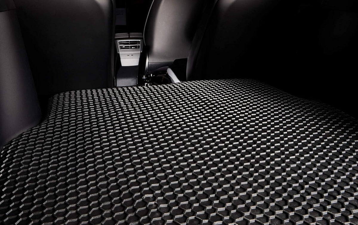 Black Rubber Cargo Mats V597