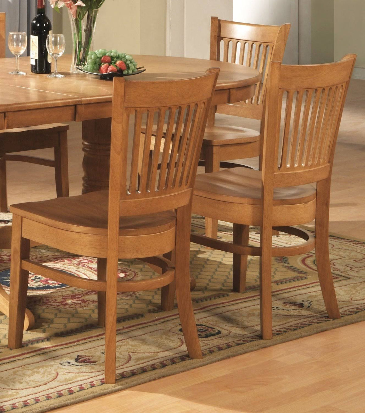 5 Piece Dining Set with 4 Chairs S550