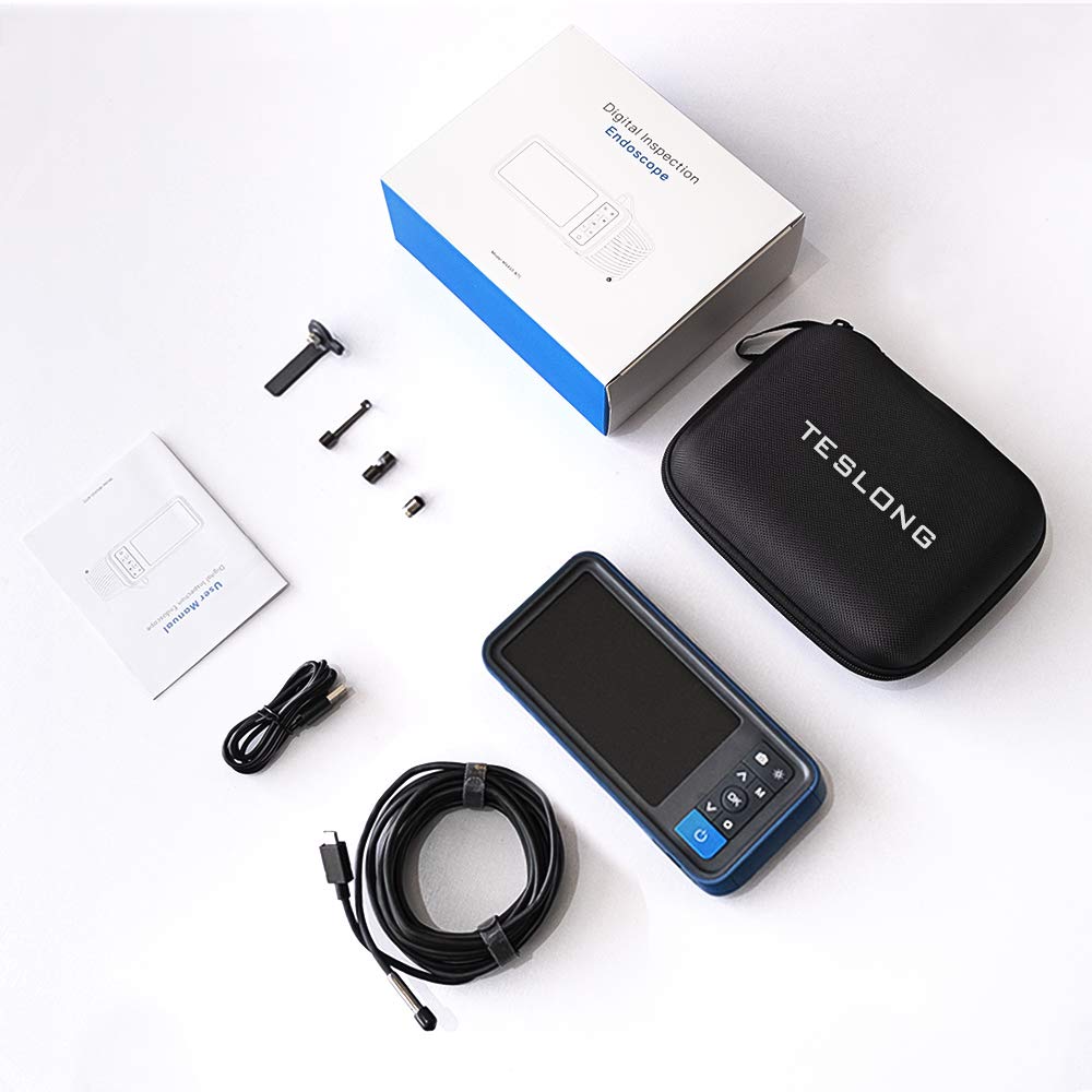 5.5mm Endoscope Borescope Inspection Camera with 4.5inch Screen Y5980