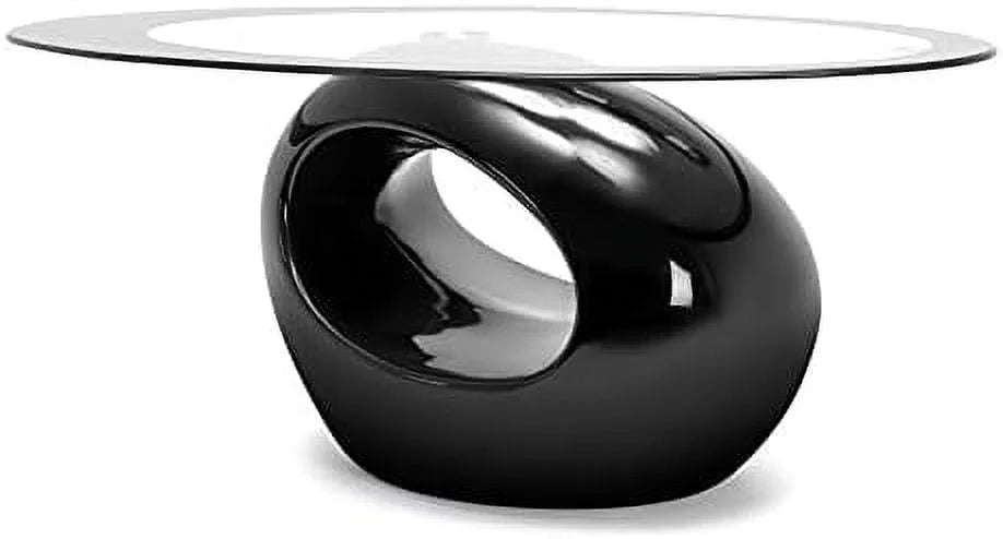 Contemporary Glass Coffee Table Set T9363