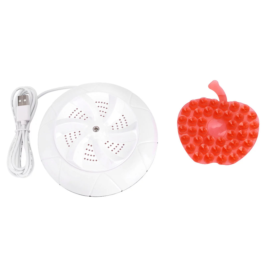 Mini Portable Washing Machine White W5383