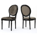 Gray Velvet Dining Chairs Set of 2 O620