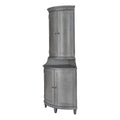 Oak Wood Corner Cabinet S407005