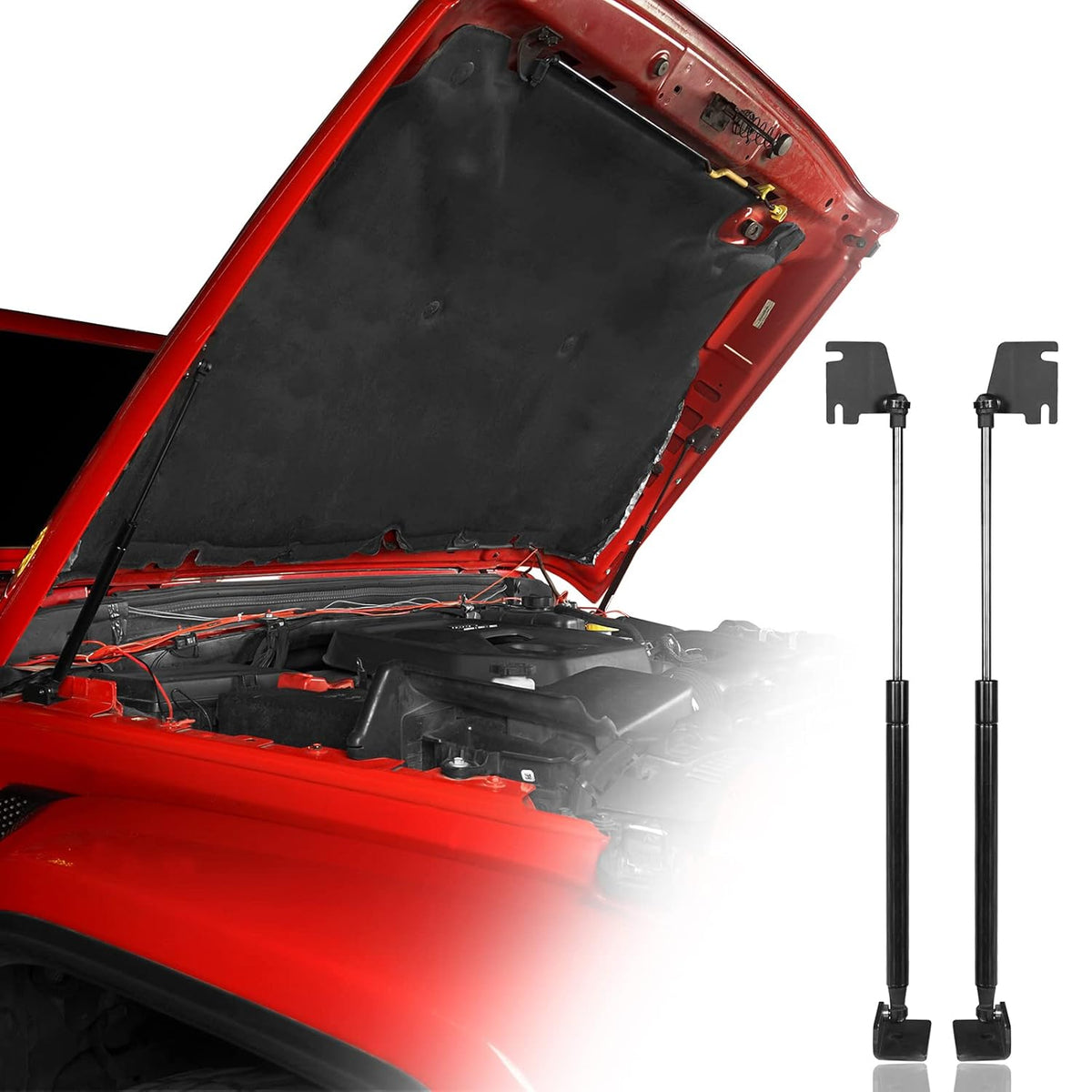 Front Hood Lift Strut Suspension Support Kit Pack of 2 V54140