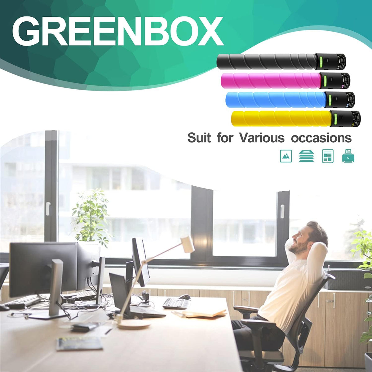 Remanufactured Toner Cartridge 4-Pack H94171