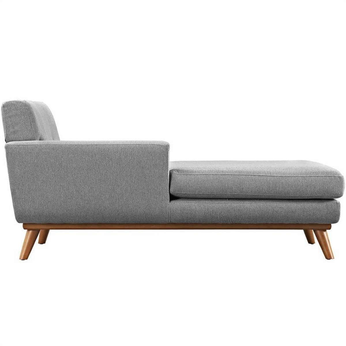 Left Arm Chaise Lounge in Expectation Gray R743