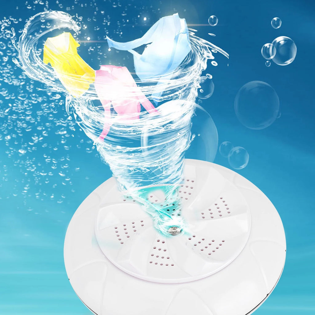 Mini Portable Washing Machine White W5383