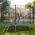 12FT Trampoline with Safety Enclosure Net and Ladder B338495