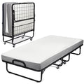 Folding Bed with Memory Foam Mattress and Sturdy Frame, Cot Size N245