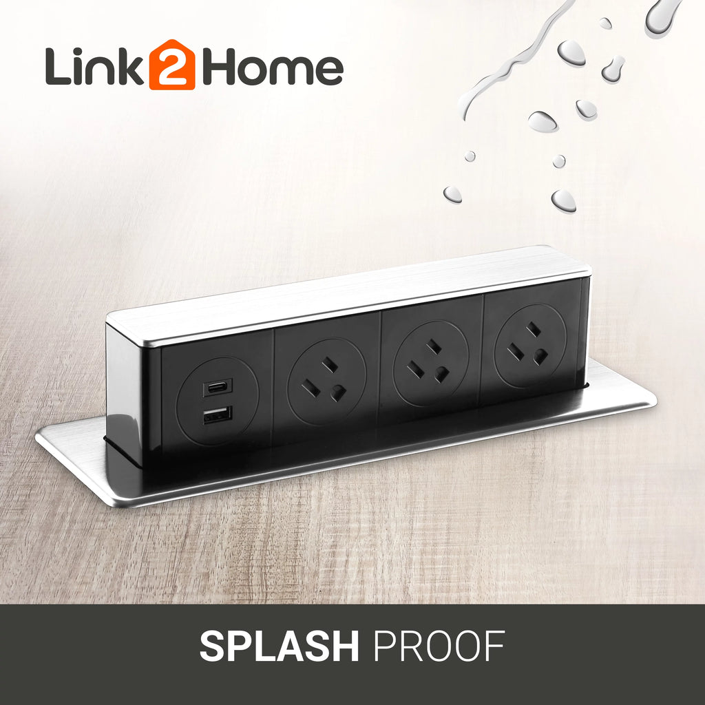 Pop up Outlet with 2 USB Ports & 3 Outlets X799